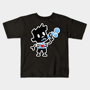 bubble zombie boy Kids T-Shirt